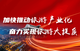 加快推動旅游產業化奮力實現旅游大提質